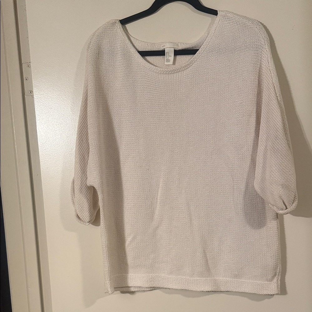 H&M Cream Blouse